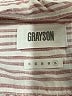 Grayson 100% Cotton Stripes Pink Long Sleeve Button-Down Shirt Size XL (5) - photo 7