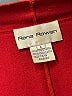 Rena Rowan Red Wool Cardigan Size L - photo 7