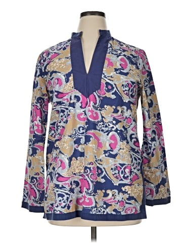 MICHAEL Michael Kors Long Sleeve Blouse (view 1)