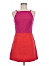 French Connection Color Block Red Cocktail Dress Size 6 - photo 1