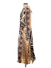 Dsquared2 100% Polyester Graphic Brown Casual Dress Size EU (IT) 40 / US 4 - photo 5