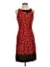 Taylor Red Cocktail Dress Size 2 - photo 1