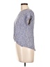Pink Rose Blue Short Sleeve Top Size L - photo 5