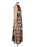 Dsquared2 100% Polyester Graphic Brown Casual Dress Size EU (IT) 40 / US 4 - photo 4
