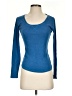 Wrap Blue 3/4 Sleeve T-Shirt Size UK 6 / US 2 - photo 1