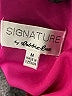 Signature by Robbie Bee Plaid Blue Jumpsuit Size M - photo 4