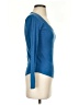 Wrap Blue 3/4 Sleeve T-Shirt Size UK 6 / US 2 - photo 4