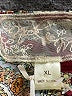 Nick & Mo 100% Recycled Polyester Paisley Gold Red 3/4 Sleeve Blouse Size XL - photo 7
