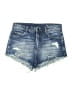 Blank NYC Blue Denim Shorts Size 27 waist - photo 1