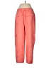 Risen 100% Tencel Orange Cargo Pants Size M - photo 2