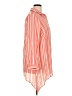 Zac & Rachel Stripes Orange 3/4 Sleeve Blouse Size 1X - photo 4