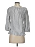 Boden 100% Baumwolle Gray 3/4 Sleeve Top Size S - photo 2