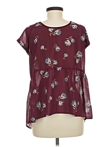 Xhilaration Short Sleeve Blouse (view 2)