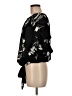 CeCe 100% Polyester Black 3/4 Sleeve Blouse Size M - photo 5