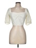 LOFT Beach Ivory 3/4 Sleeve Blouse Size M - photo 1