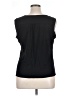 Sejour Black Sleeveless Blouse Size 1X - photo 2