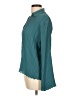 Nicola 100% Polyester Teal Long Sleeve Blouse Size L - photo 5