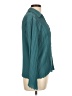 Nicola 100% Polyester Teal Long Sleeve Blouse Size L - photo 4