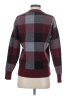 Tahari Plaid Burgundy Pullover Sweater Size S - photo 2