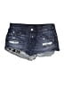 3x1 100% Cotton Blue Denim Shorts Size 28 waist - photo 1