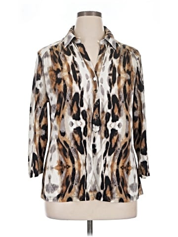 Alfani 3/4 Sleeve Blouse (view 1)