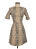 Topshop Animal Print Tan Cocktail Dress Size 2 - photo 1