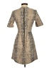 Topshop Animal Print Tan Cocktail Dress Size 2 - photo 2