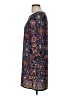 LE BOP 100% Polyester Paisley Blue Casual Dress Size M - photo 5