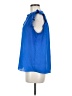 Kenar 100% Polyester Blue Short Sleeve Blouse Size M - photo 5