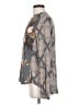 Tiny 100% Polyester Gray Long Sleeve Blouse Size S - photo 5