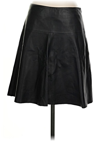 DKNYC Faux Leather Skirt (view 1)