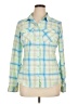 Columbia Plaid Blue Long Sleeve Button-Down Shirt Size XL - photo 1