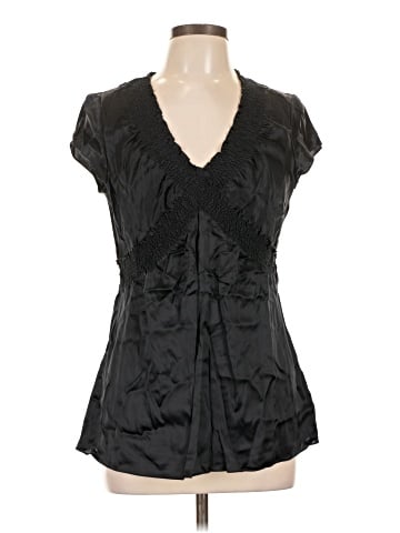 Express Design Studio Short Sleeve Blouse (view 1)