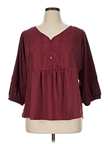 East Adeline 3/4 Sleeve Blouse (view 1)