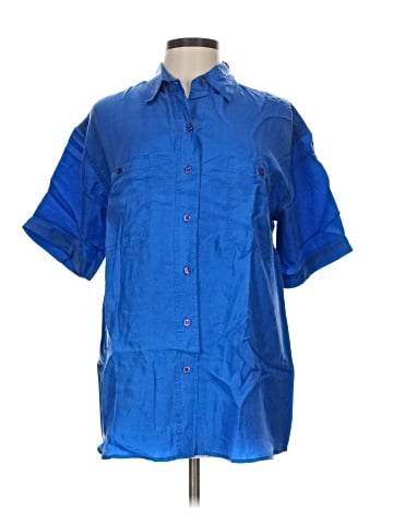 Lady Foot Locker Short Sleeve Silk Top (view 1)