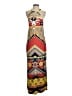 Tigerlily Print Yellow Casual Dress Size 4 - photo 1