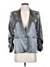 Generation Love 100% Polyester Metallic Silver Blazer Size S - photo 1