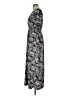 West Loop Paisley Black Casual Dress Size L - photo 5