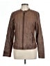 Sebby 100% Polyurethane Brown Jacket Size L - photo 1