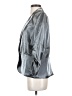 Generation Love 100% Polyester Metallic Silver Blazer Size S - photo 5