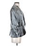 Generation Love 100% Polyester Metallic Silver Blazer Size S - photo 4