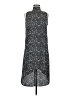 Leith Chevron-herringbone Gray Casual Dress Size M - photo 1