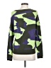 Pure Amici 100% Cashmere Camo Green Cashmere Pullover Sweater Size XS - photo 2