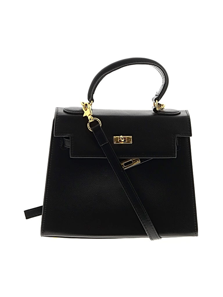 Pre-owned Unbranded Satchel In Black