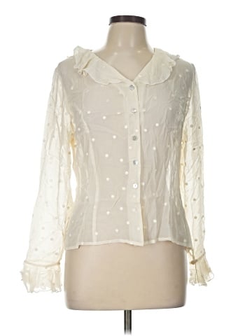 Worthington Long Sleeve Blouse (view 1)
