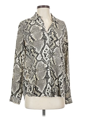L'Agence Long Sleeve Blouse (view 1)