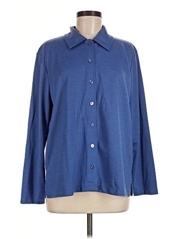 Dialogue Long Sleeve Blouse (view 1)