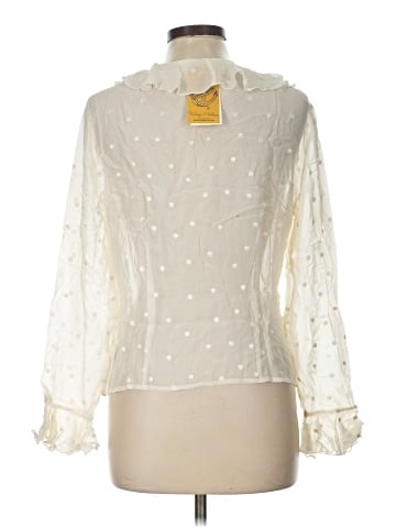 Worthington Long Sleeve Blouse (view 2)