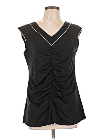 Essentials by Milano Sleeveless Blouse (view 1)