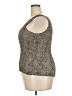 George 100% Polyester Tan Sleeveless Top Size 18-20W - photo 5